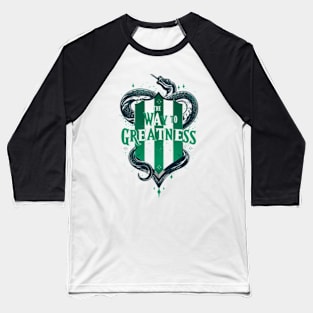 The Way to Greatness - Snake - Shield - Fantasy Baseball T-Shirt